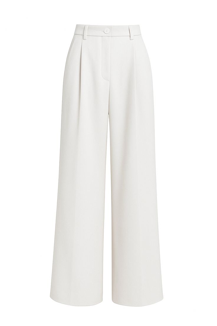 Ivory Tailored Trousers